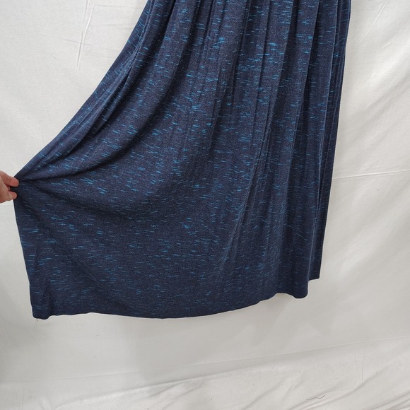 Matilda Jane Deep Water Curtain Call Navy Button Detail Maxi Dress ASO Size S - Picture 7 of 16